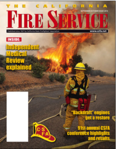 California Fire Service Magazine writes feature on Doty Belt