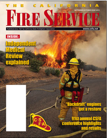 California Fire Service Magazine writes feature on Doty Belt